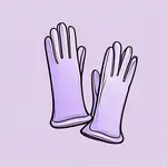 lilac gloves image